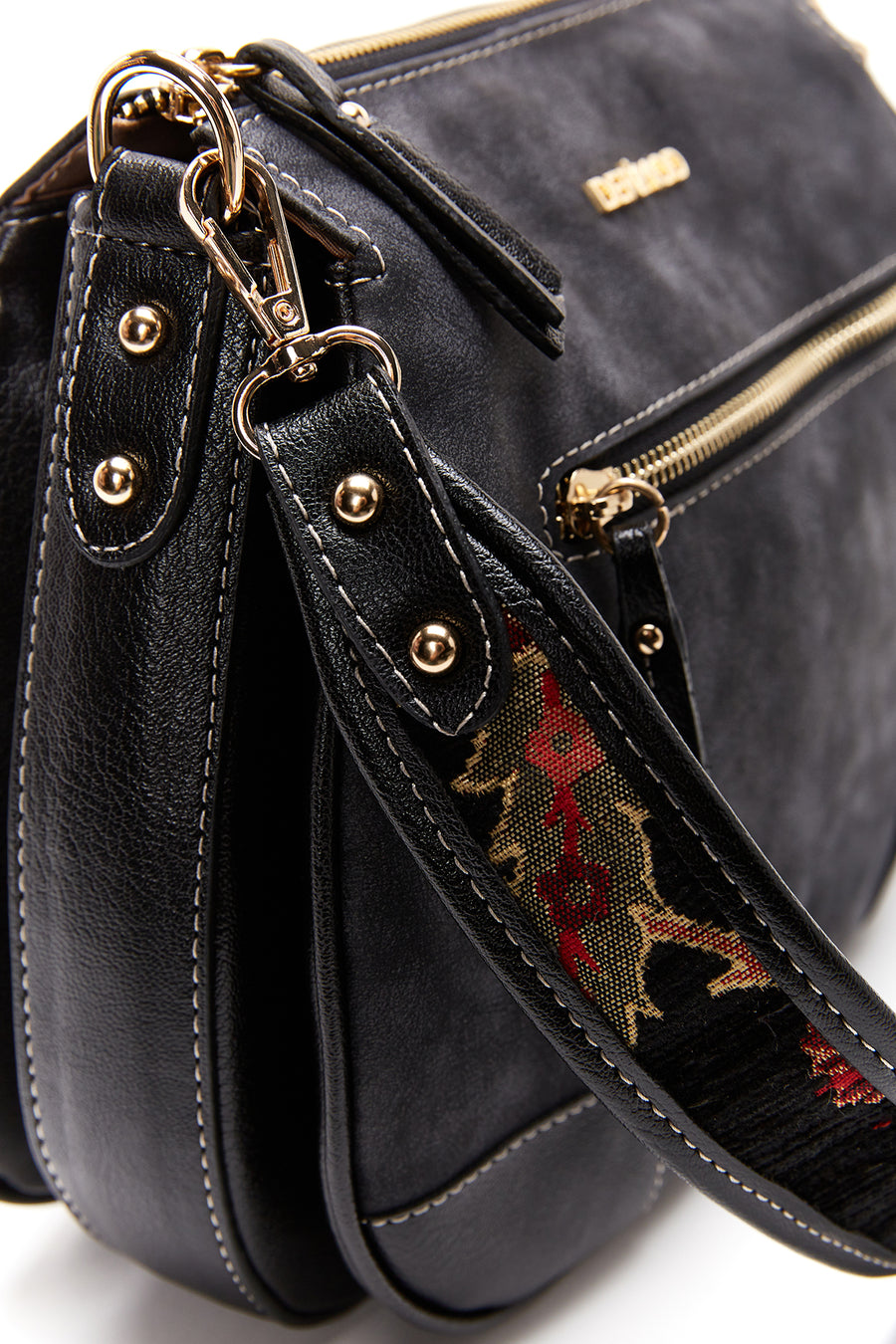 Women's Nubuck Crossbody Bag