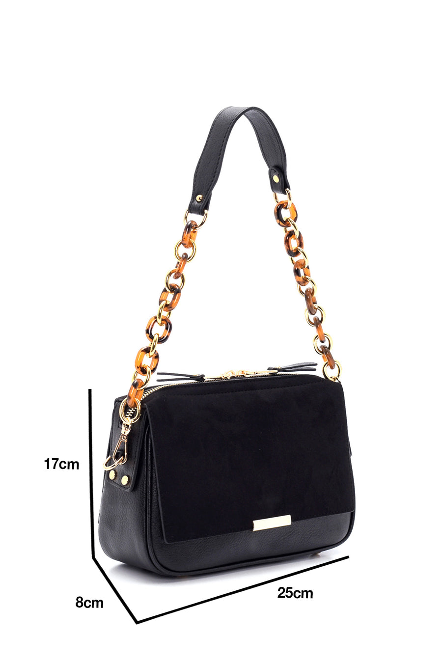 Women's Suede Shoulder Bag