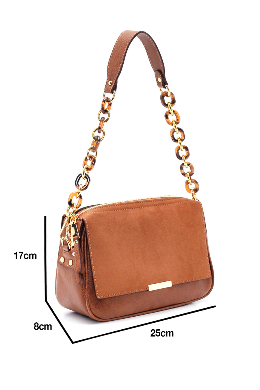Women's Suede Shoulder Bag
