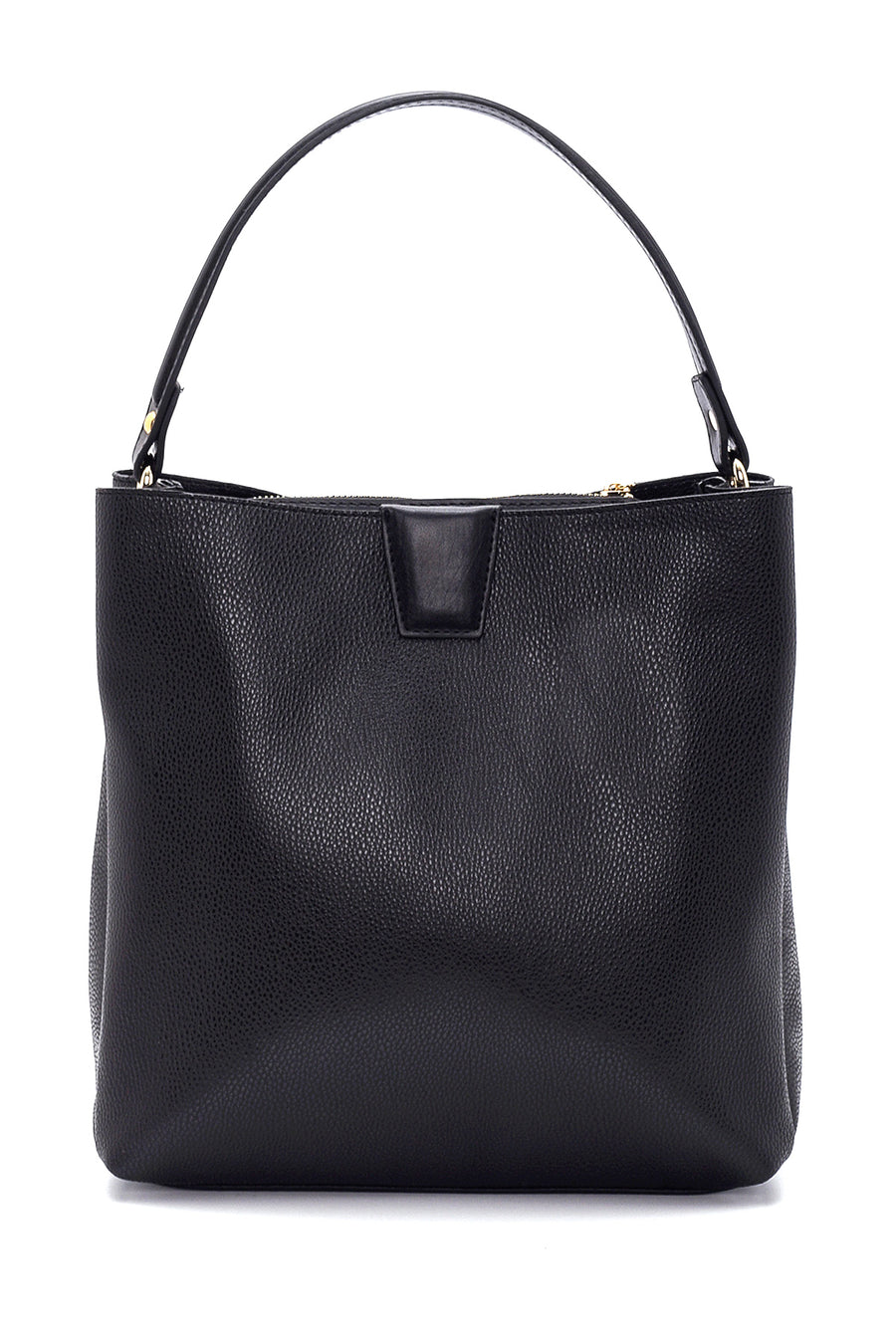 Women's Shoulder Bag with Stitching Detail