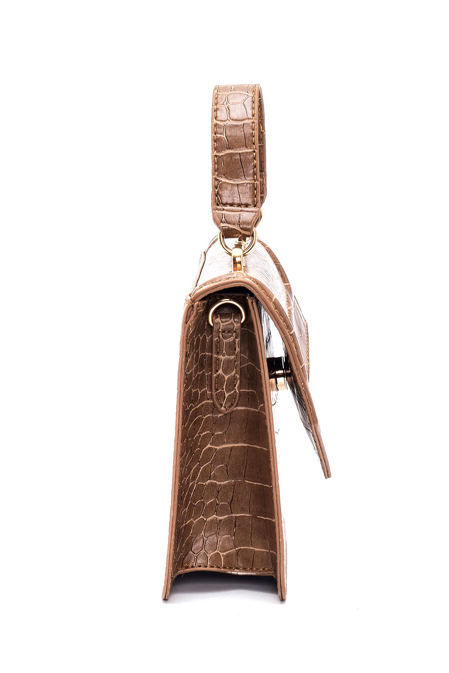 Women's Mink Crocodile Handbag