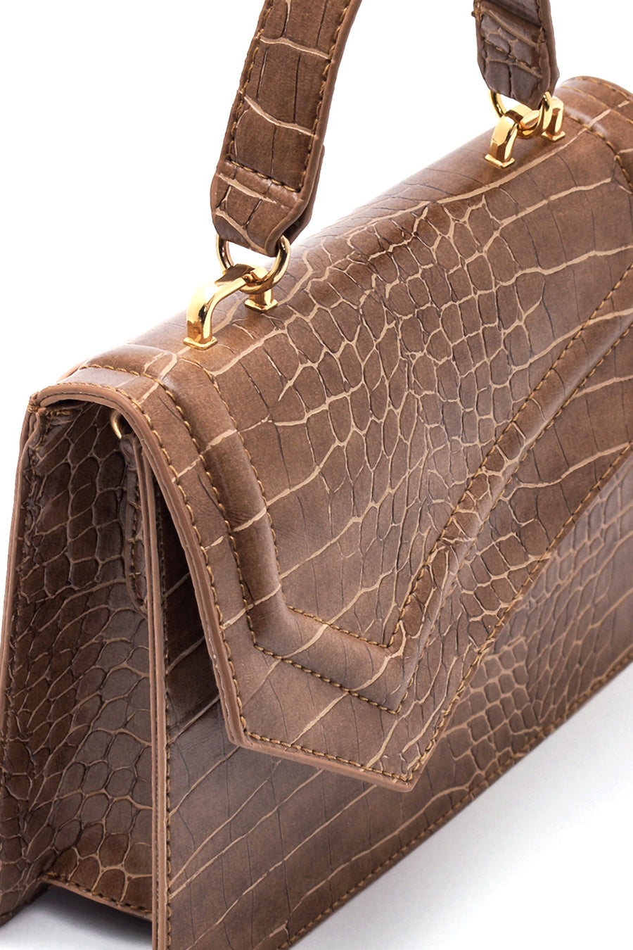 Women's Mink Crocodile Handbag