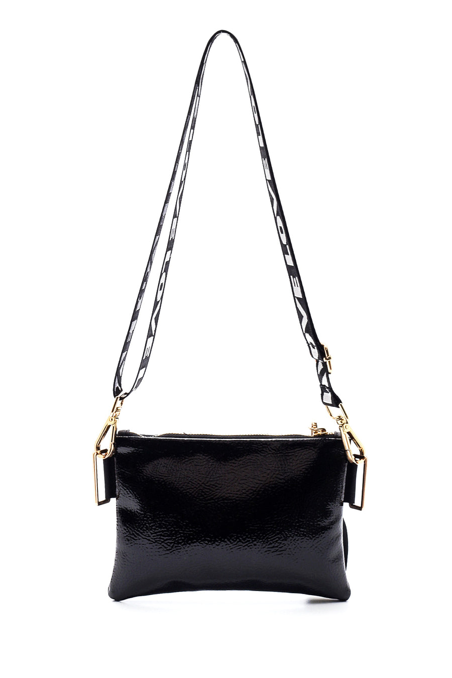 Women's Black Clutch Bag