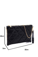 Women's Geometric Patterned Portfolio | Derimod