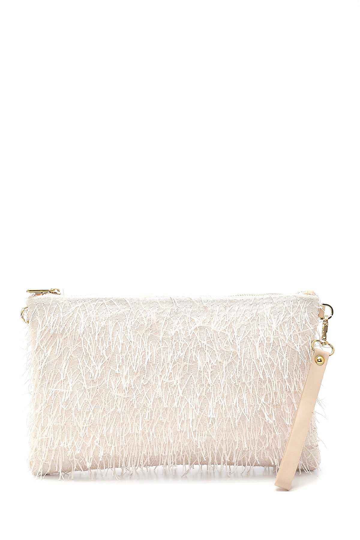 Women's Fringed Portfolio Bag 22SBD23146F | Derimod