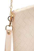 Women's Beige Faux Leather Portfolio | Derimod