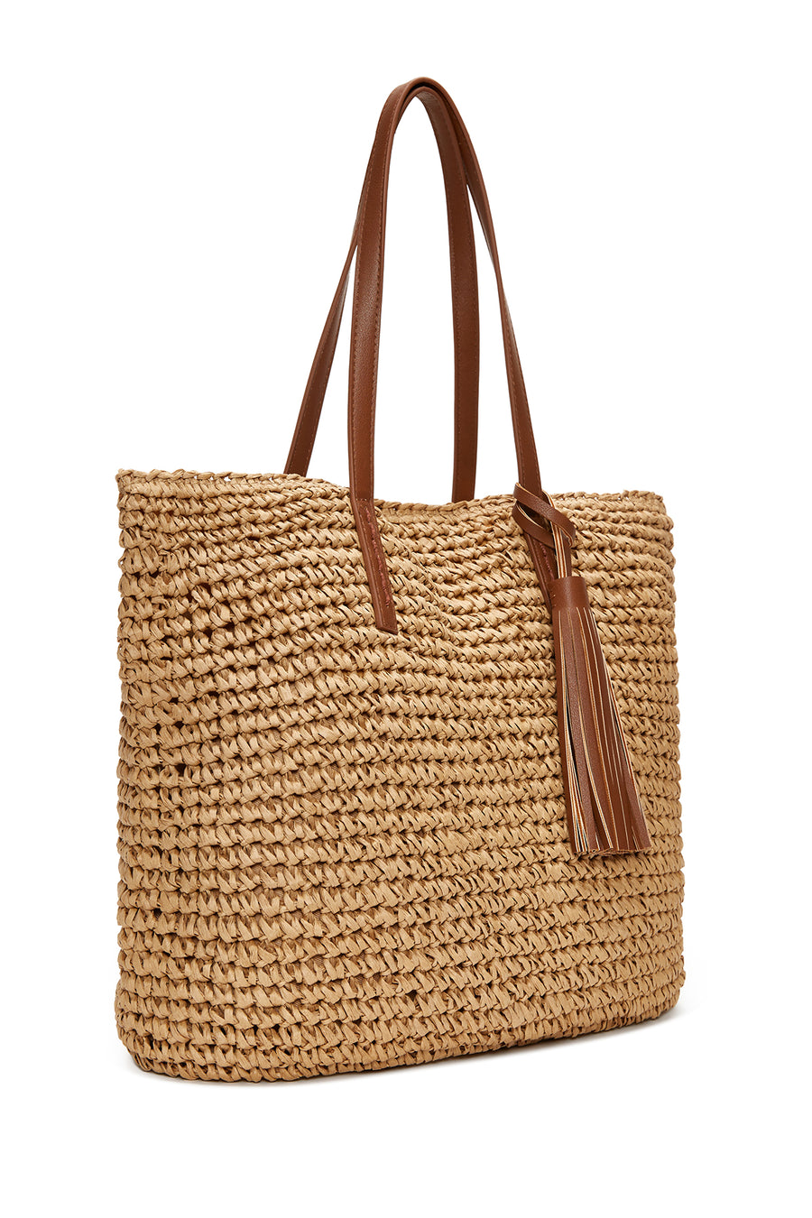 Women's Straw Shoulder Bag