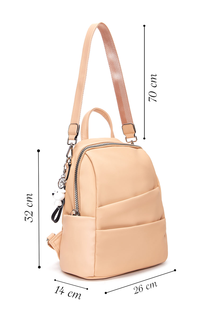 Women's Backpack with Accessories