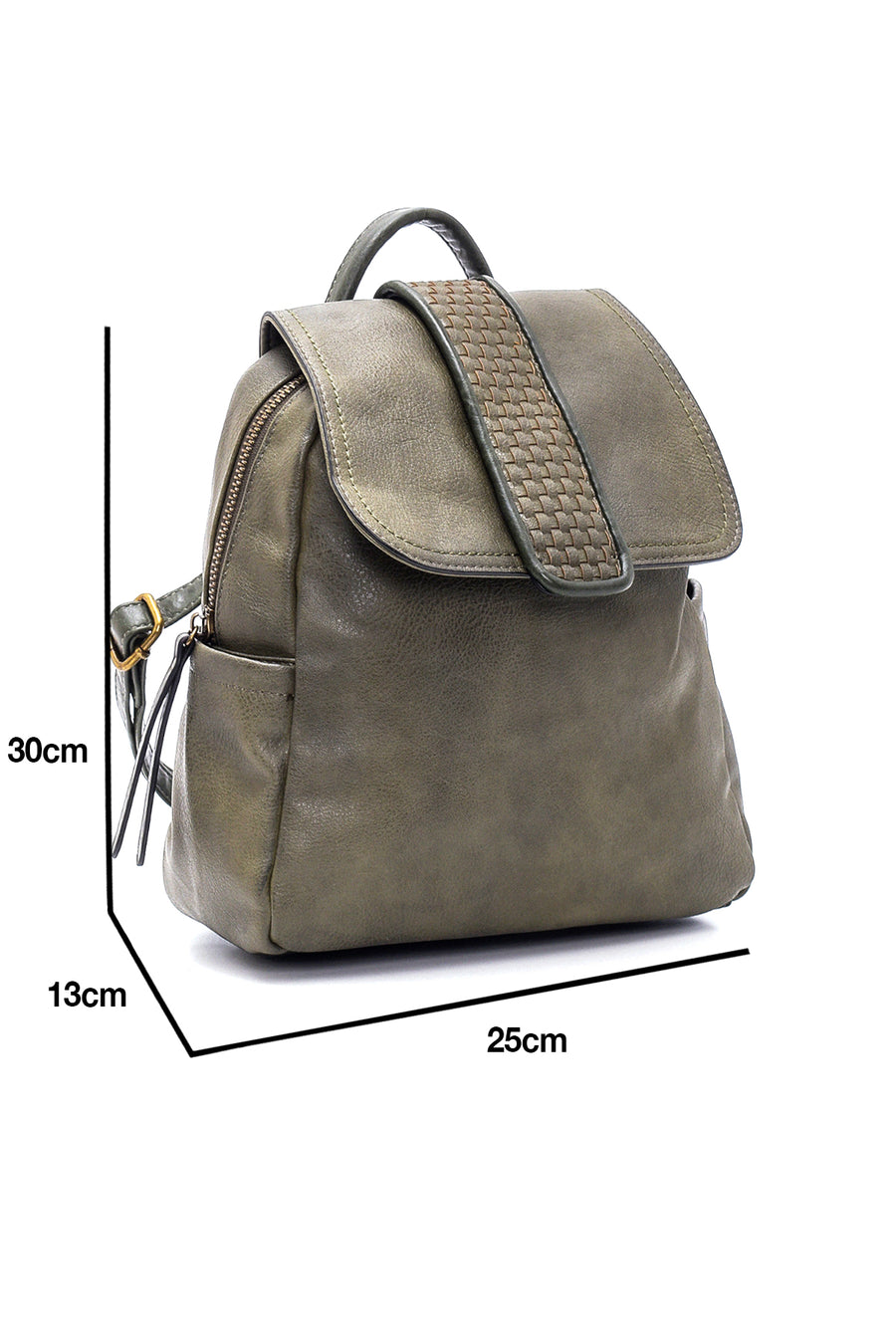 Women's Knitted Detailed Backpack