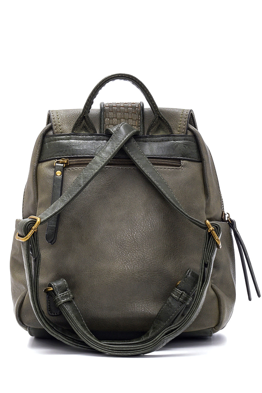 Women's Knitted Detailed Backpack