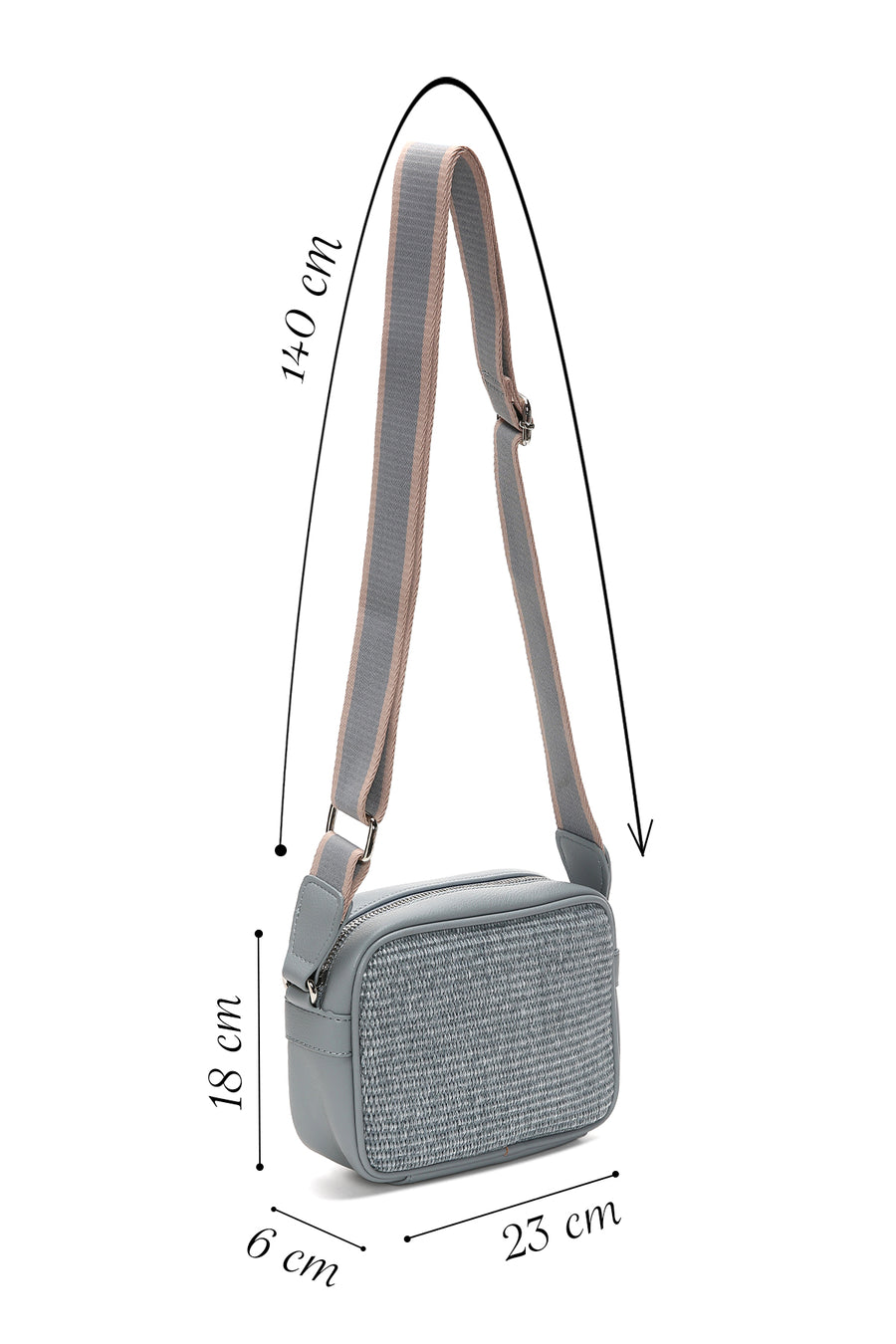 Women's Braided Crossbody Bag