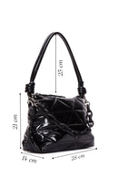 Women's Black Quilted Shoulder Bag | Derimod