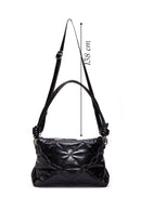 Women's Black Quilted Shoulder Bag | Derimod