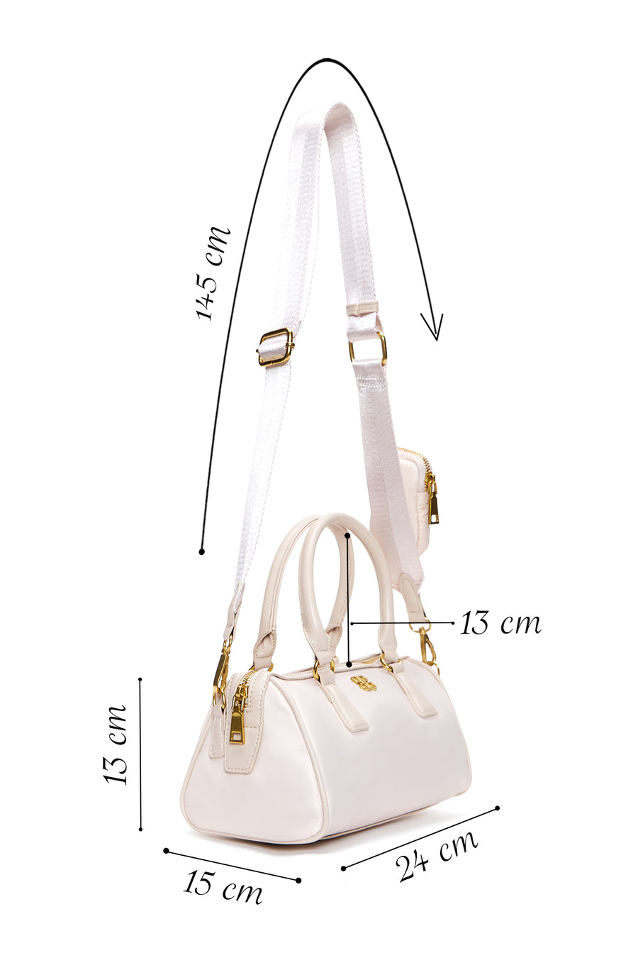 Women's Beige Handbag