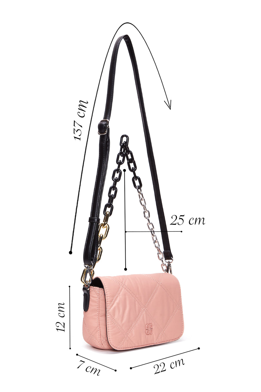 Women's Pink Crossbody Bag
