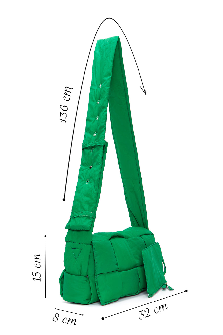 Women's Green Crossbody Bag