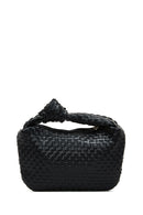 Women's Black Braided Handbag | Derimod