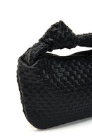 Women's Black Braided Handbag | Derimod