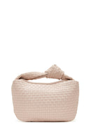 Women's Pink Braided Handbag | Derimod
