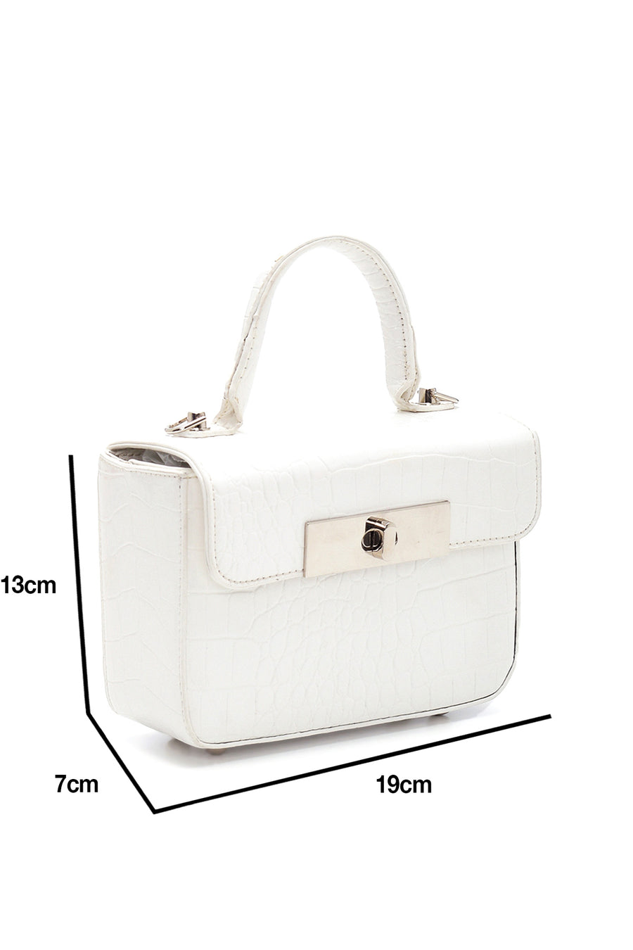 Women's Crocodile Handbag