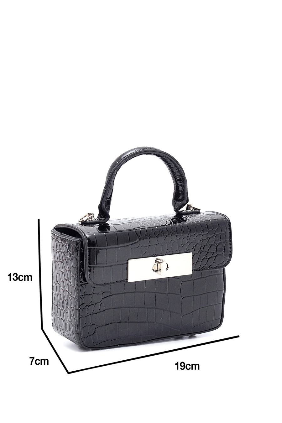 Women's Crocodile Handbag