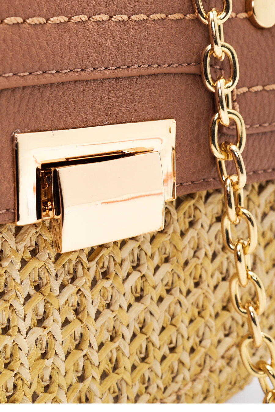Women's Straw Crossbody Bag