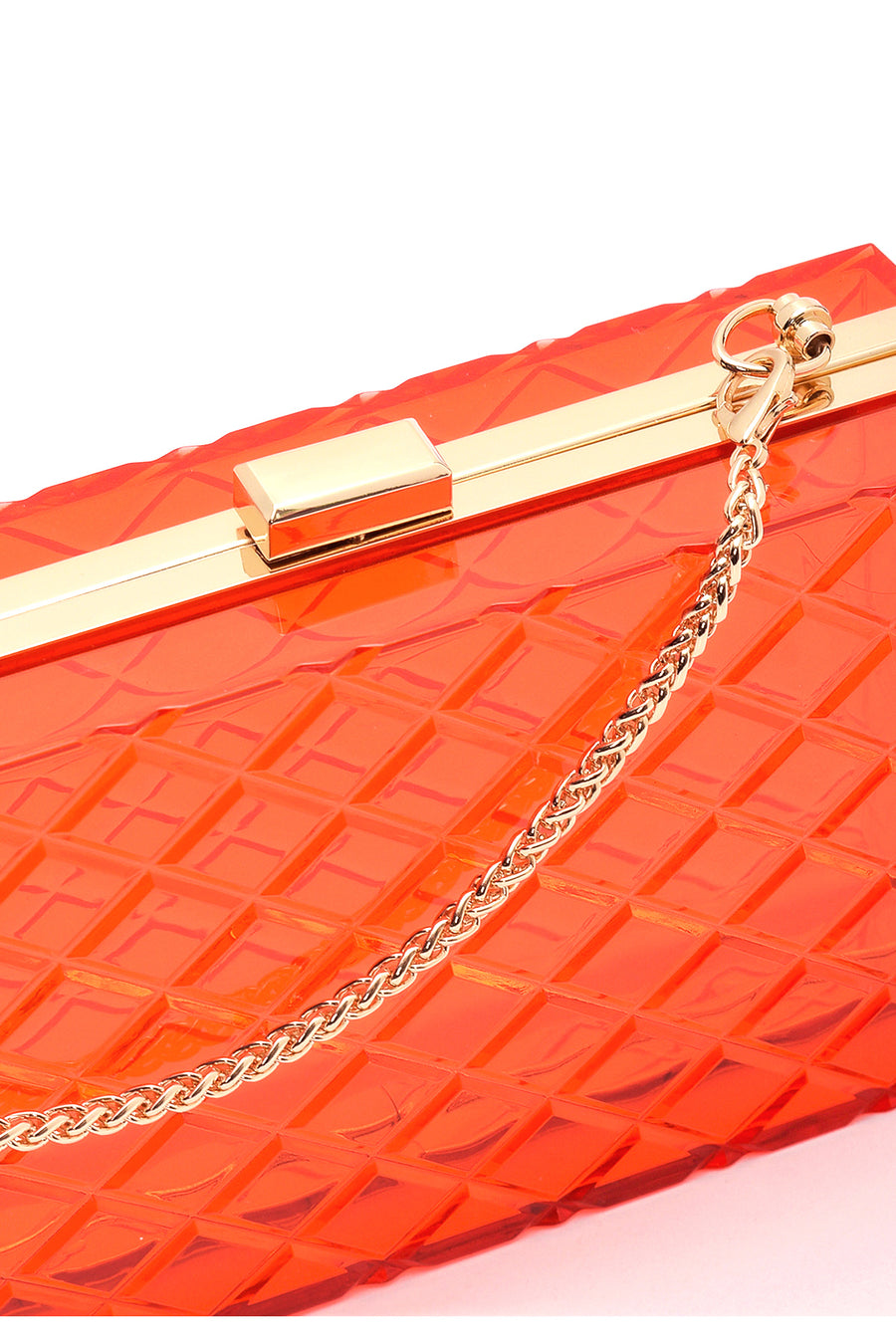 Women's Transparent Checkered Portfolio