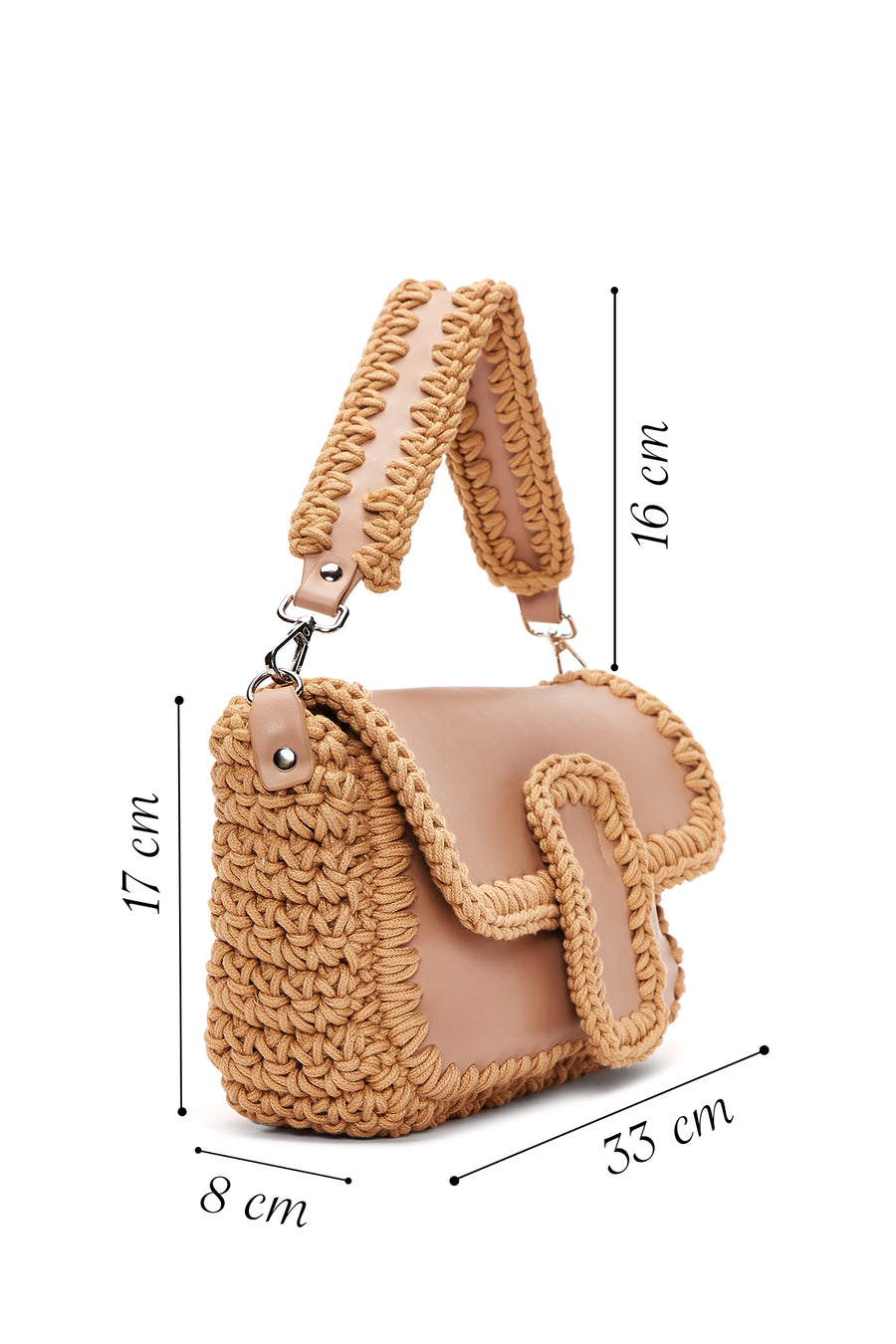 Women's Beige Shoulder Bag