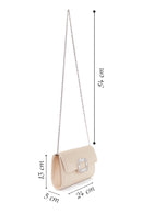 Women's Beige Stone Portfolio | Derimod