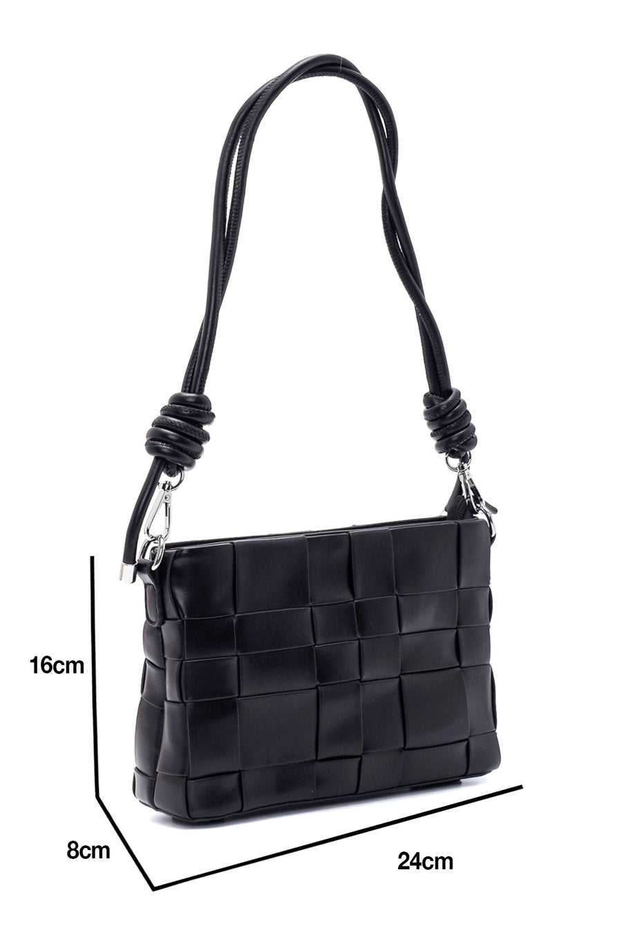 Women's Braided Crossbody Bag