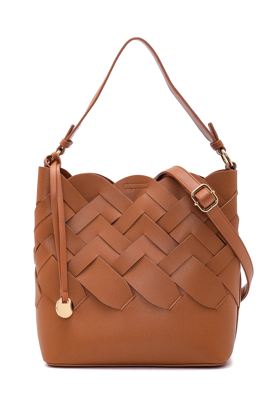 Women's Braided Shoulder Bag 22SBD281829 | Derimod
