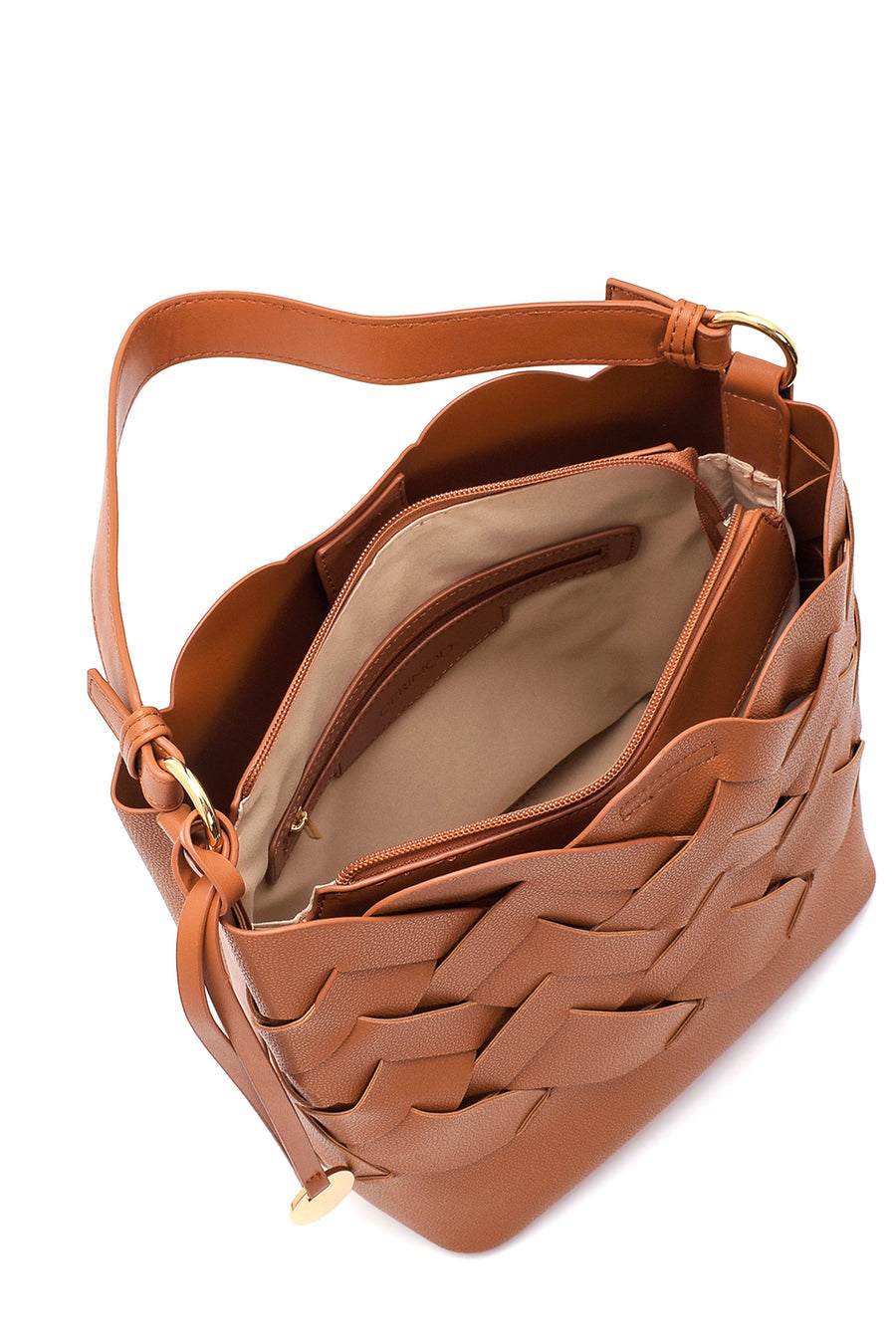 Women's Braided Shoulder Bag