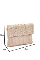 Women's Beige Patterned Portfolio | Derimod