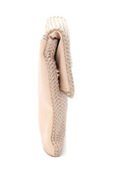 Women's Beige Patterned Portfolio | Derimod