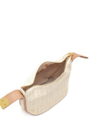 Women's Cream Straw Handbag | Derimod