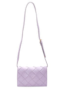 Women's Lilac Braided Crossbody Bag | Derimod