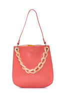 Women's Pink Double Color Shoulder Bag | Derimod