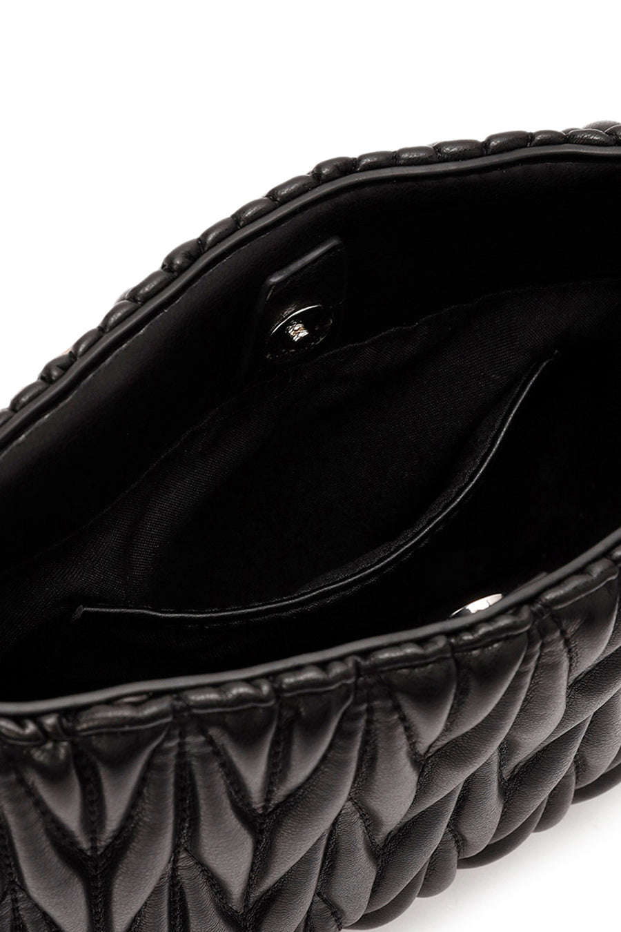 Women's Black Quilted Shoulder Bag