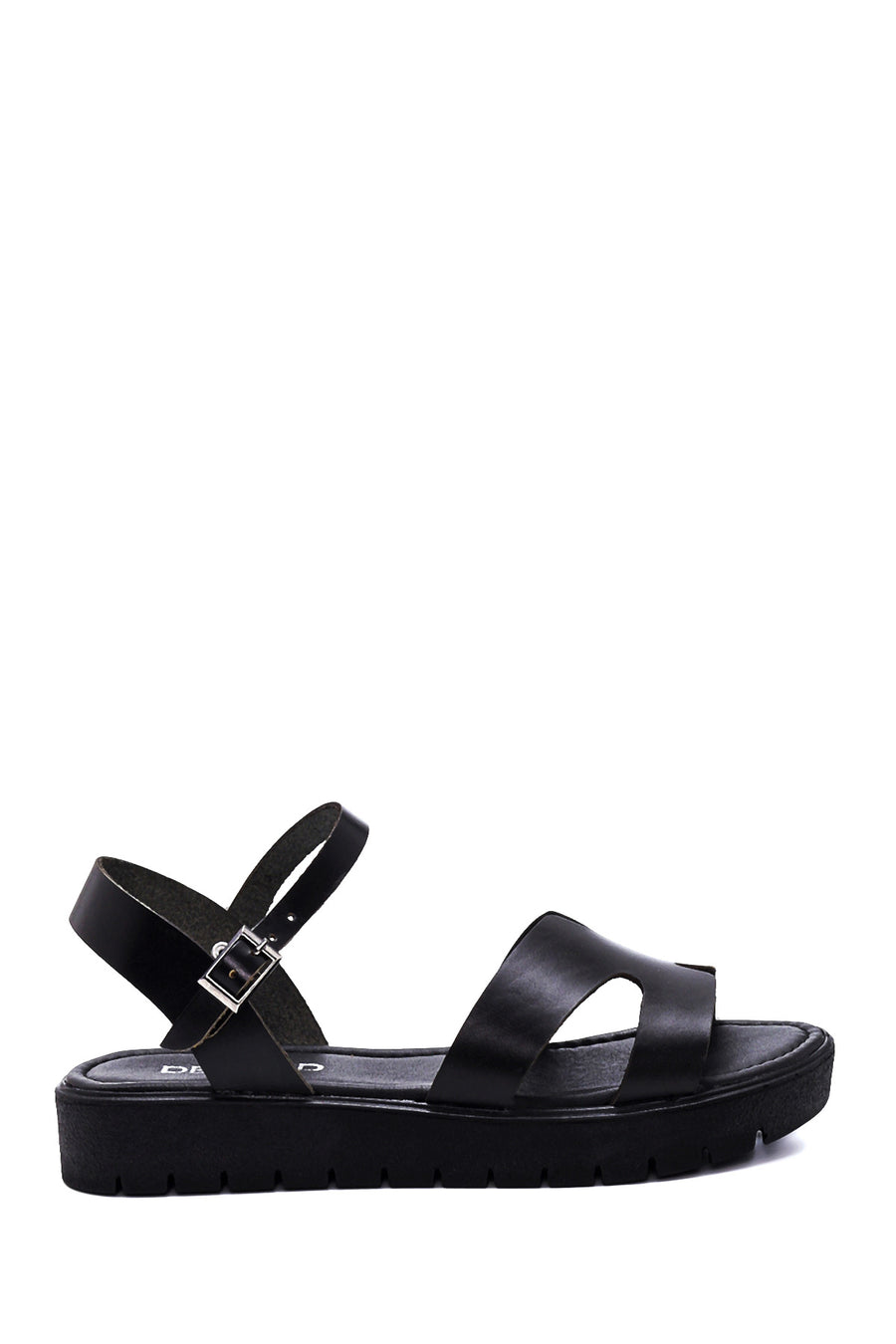 Women's Leather Bodrum Sandals 22SFD330718 | Derimod