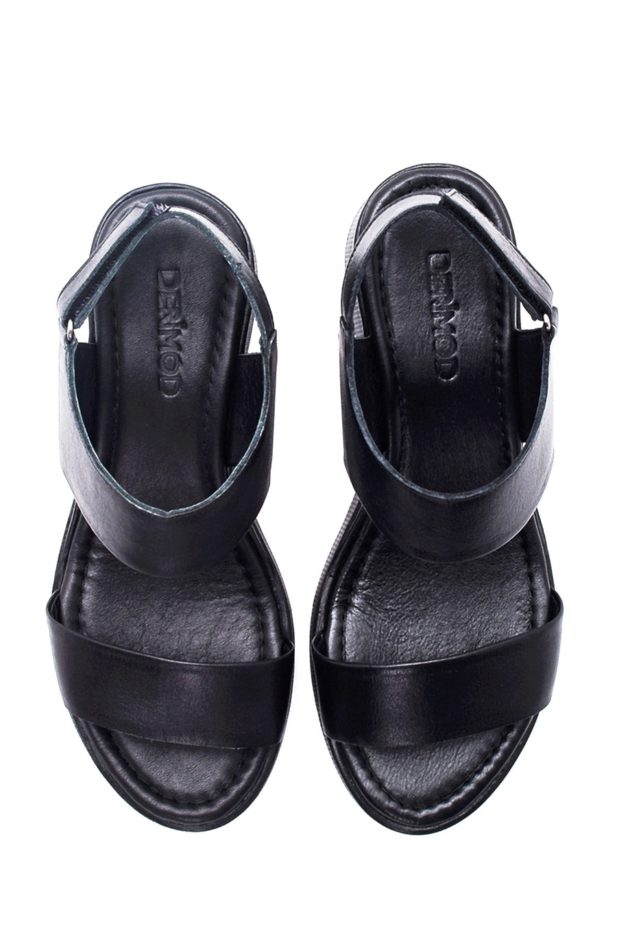Women's Leather Comfort Wedge Heel Sandals