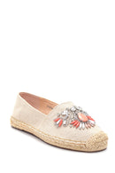 Kadın Bej Taşlı Espadril | Derimod