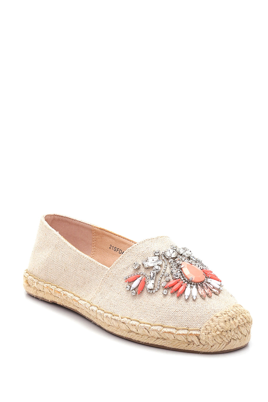 Women's Beige Stone Espadrille