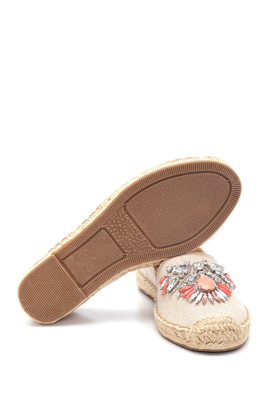 Women's Beige Stone Espadrille