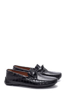 Erkek Deri Kroko Loafer | Derimod