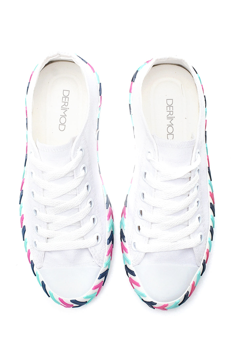 Women's Colorful Sole Sneaker