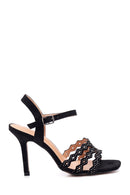 Women's Metal Detailed Heeled Sandals | Derimod