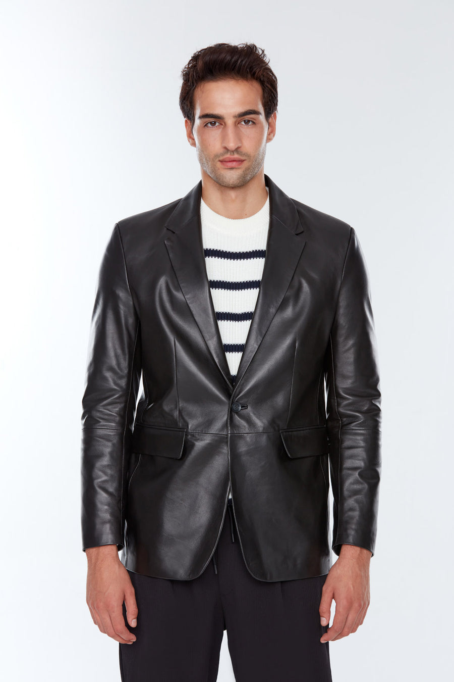 Eriksen Men's Leather Jacket