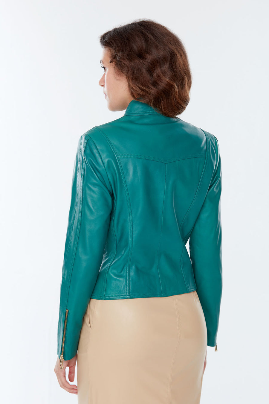 Alexa Women's Leather Coat