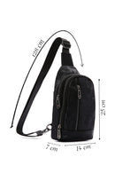 Men's Black Crossbody Bag | Derimod
