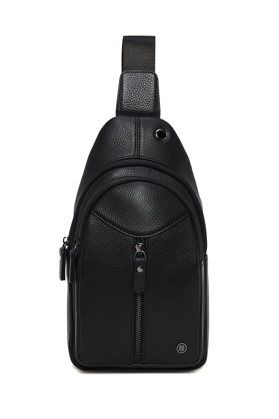 Men's Black Leather Crossbody Bag 22WBD3500FT | Derimod